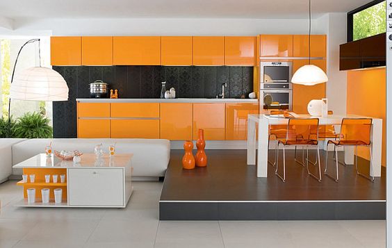 جدیدترین رنگ کابینت های گلاس