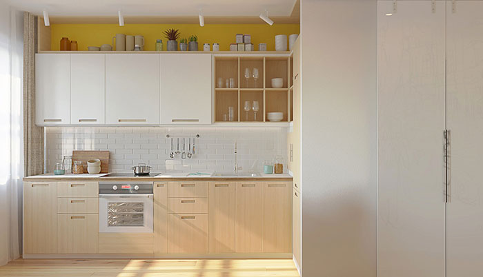 مدل کابینت یک طرفه مدرن