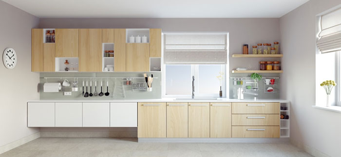 کابینت آشپزخانه یک طرفه