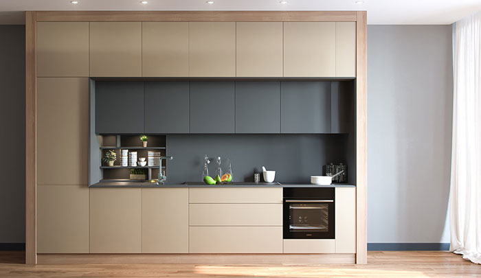 مدل کابینت آشپزخانه یک طرفه