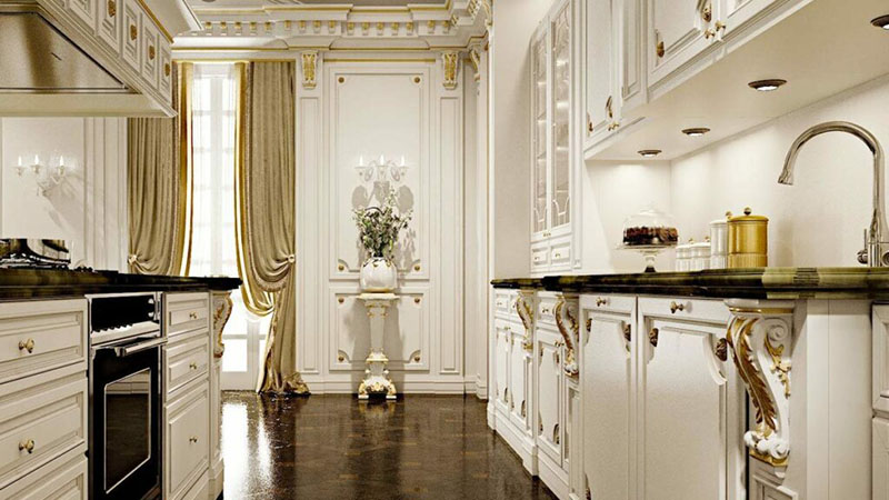 کابینت ممبران رنگ صدفی