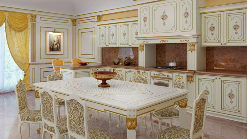 کابینت ممبران سفید صدفی