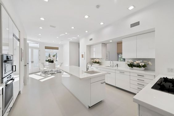 کابینت ام دی اف سفید طلایی